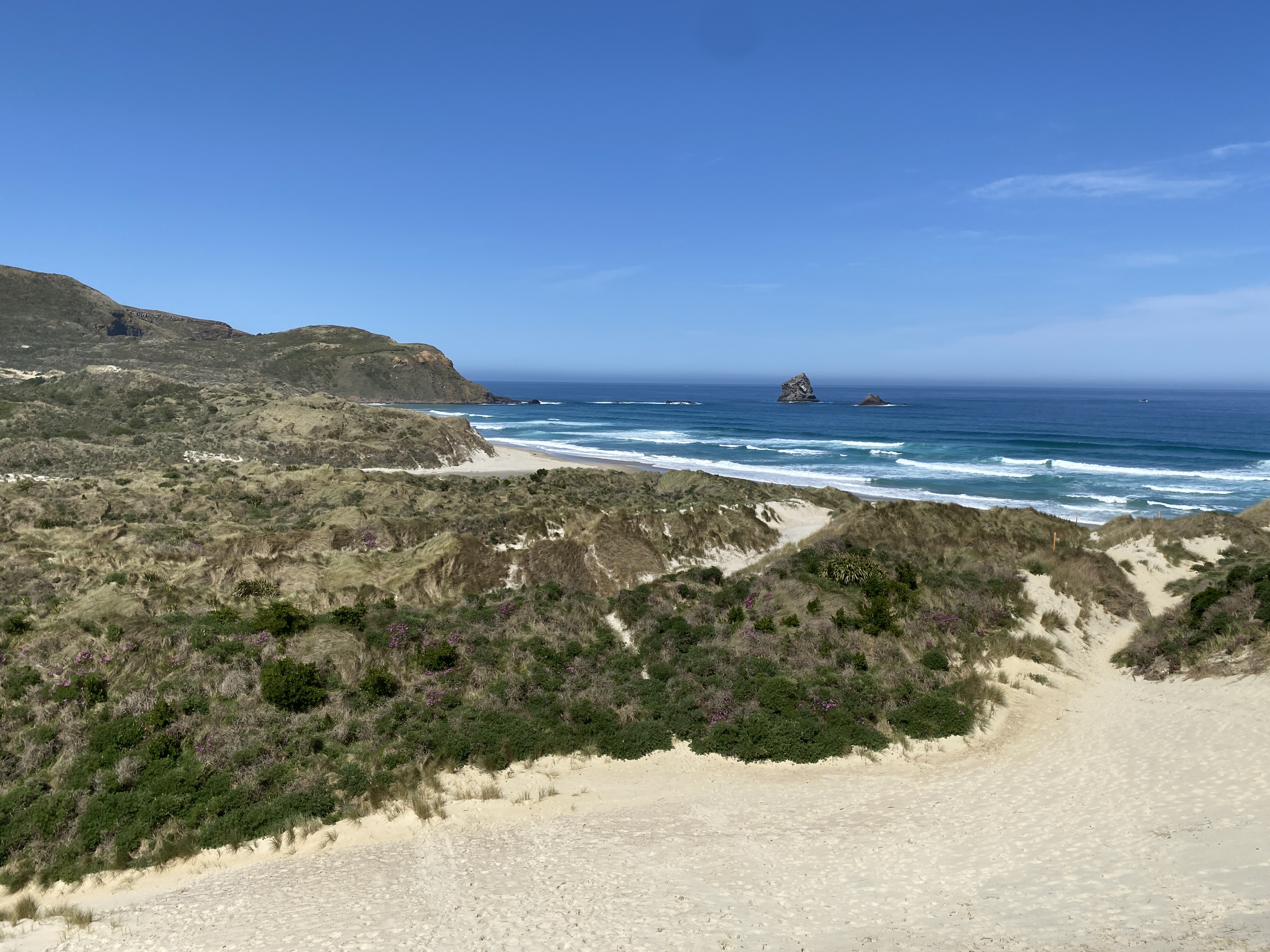 sandfly bay beach