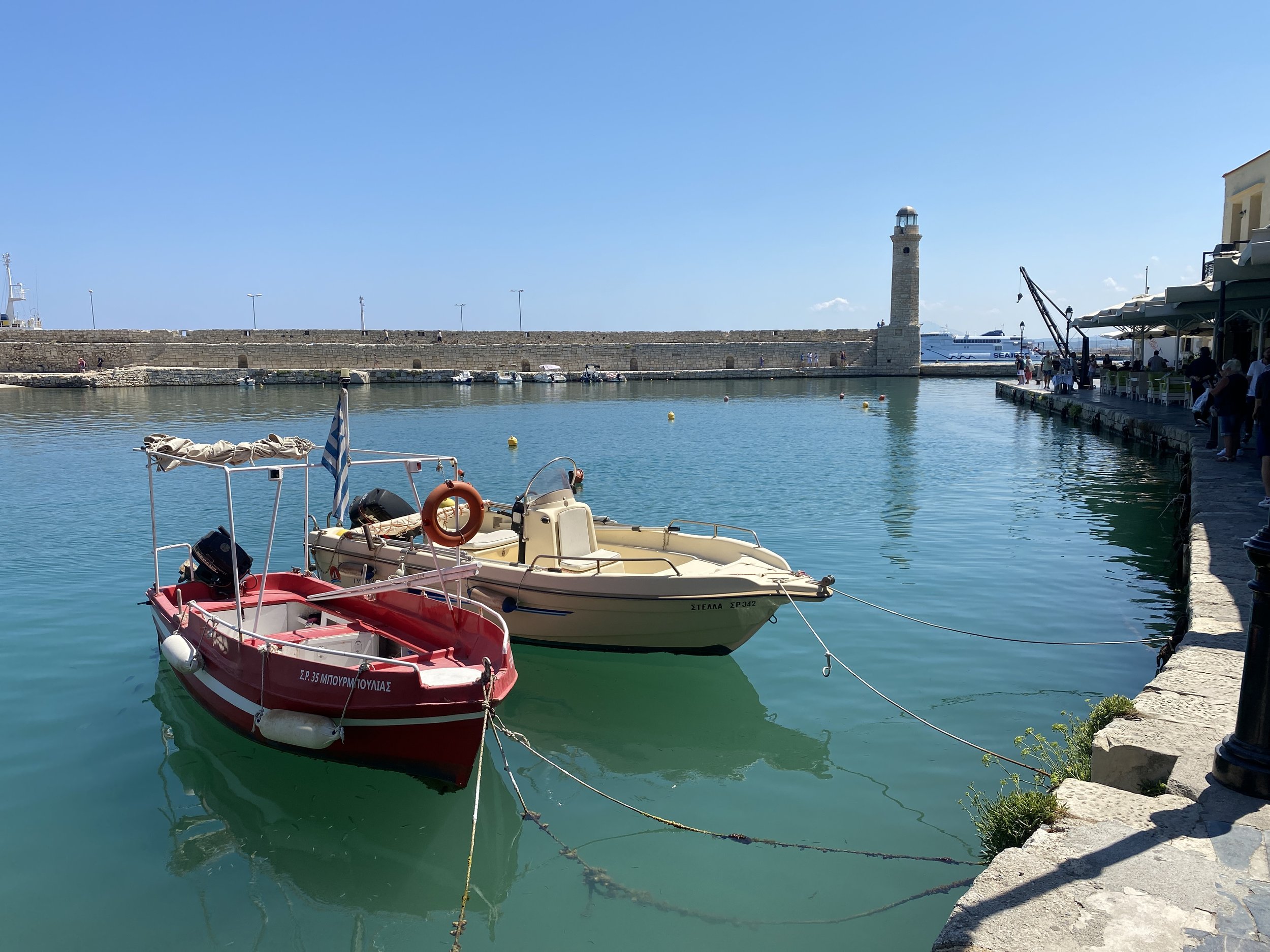 Boats in the harbour