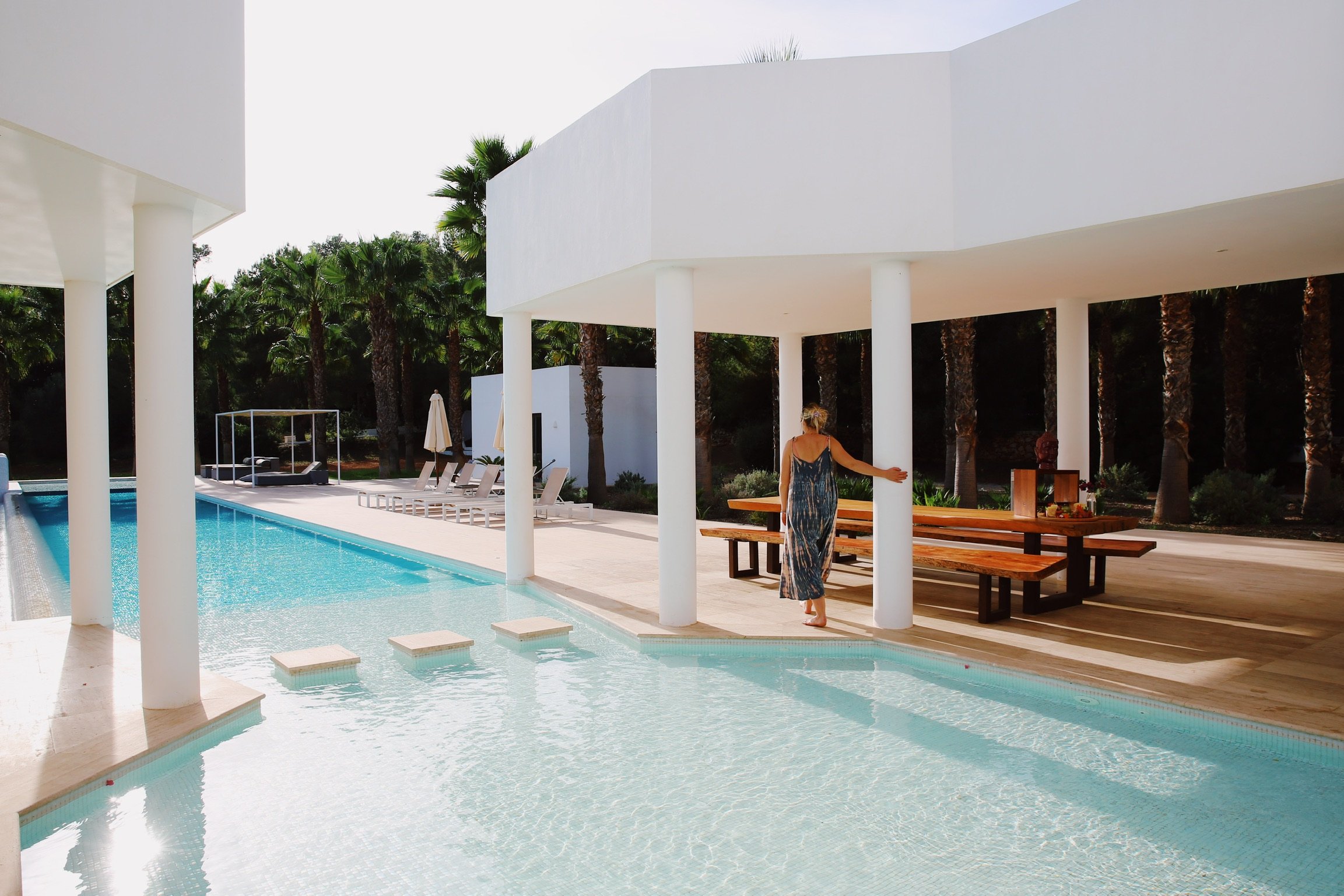 The luxurious surroundings at The Ibiza Reconnection Retreat