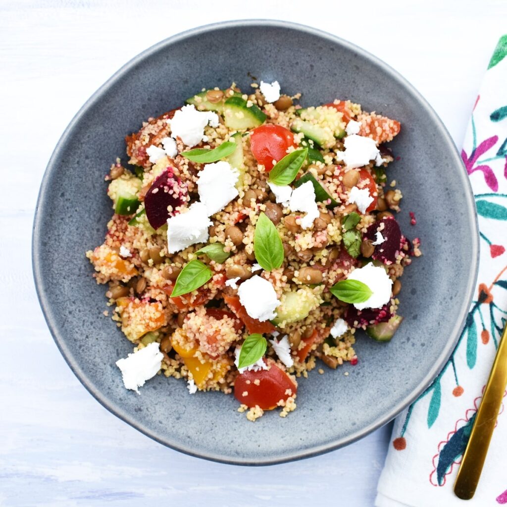 Lentil Couscous Salad.