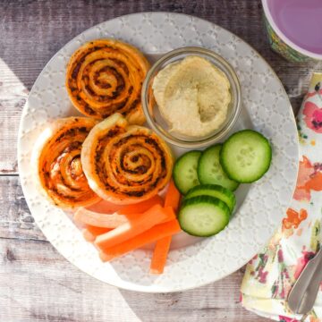 Simple pastry vegan swirls are great hot or cold and perfect for lunch boxes.