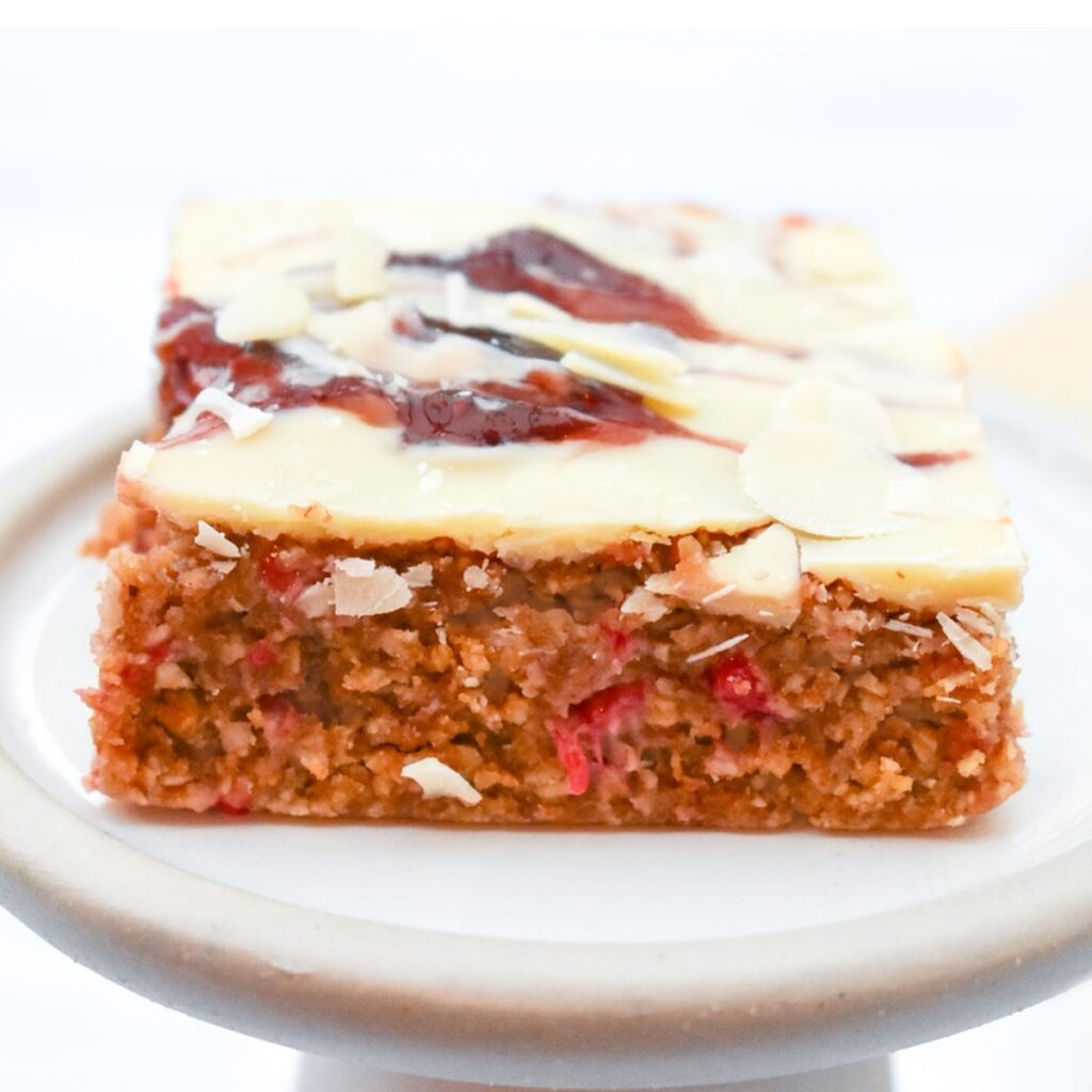 No-Bake Raspberry Almond Bars.