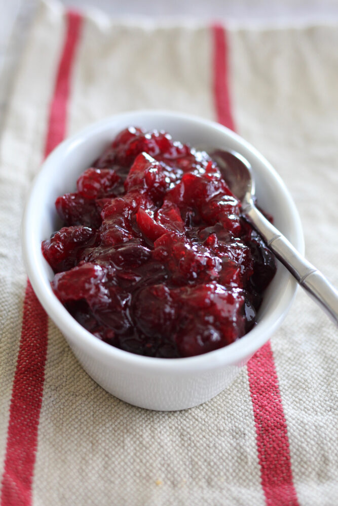 3 Ingredient Instant Cranberry Sauce